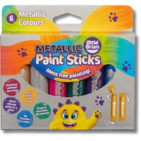 Little Brian - Paint Sticks - Metallic (6 pack)
