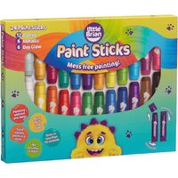Little Brian - Paint Sticks - Assorted (24 pack)