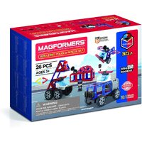 Magformers - Amazing Police & Rescue Set