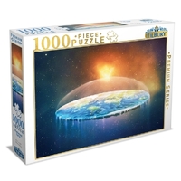Tilbury - Flattened Earth Puzzle 1000pc