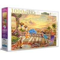 Harlington - Thomas Kinkade Disney - Jasmine Dancing in the Desert Sunset Puzzle 1000pc
