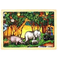 Masterkidz - Wooden Jigsaw Puzzle - Forest Journey 20pc