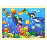 Masterkidz  Wooden Jigsaw Puzzle  Happy Diving 20pc
