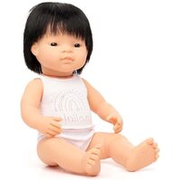 Miniland - Baby Doll Asian Boy 38cm