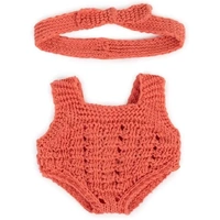 Miniland - Knitted Doll Outfit 21cm - Romper & Headband