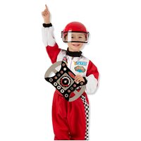 Melissa & Doug - Race Car Driver Costume Set