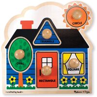 Melissa & Doug - First Shapes Jumbo Knob Puzzle 5pc