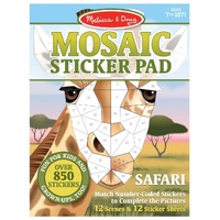 Melissa & Doug - Mosaic Sticker Pad - Safari