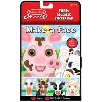 Melissa & Doug - On The Go - Make-a-Face - Farm