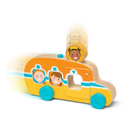 Melissa & Doug - GO Tots Roll & Ride Bus