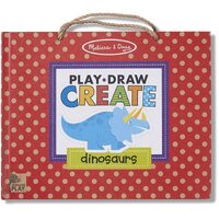 Melissa & Doug - Play Draw Create - Dinosaurs 