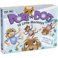 Melissa & Doug - Poke-A-Dot - 10 Little Monkeys