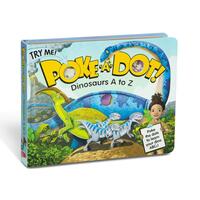Melissa & Doug - Poke-A-Dot- Dinosaurs A to Z Book