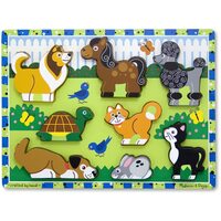 Melissa & Doug - Pets Chunky Puzzle 8pc