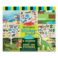 Melissa & Doug – Reusable Sticker Pad Habitats