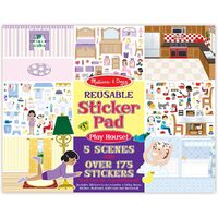 Melissa & Doug - Reusable Sticker Pad - Play House