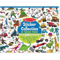 Melissa & Doug - Sticker Collection - Blue