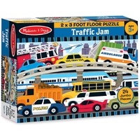 Melissa & Doug - Traffic Jam Floor Puzzle 24pc