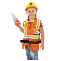 Melissa & Doug - Construction Worker Costume Set