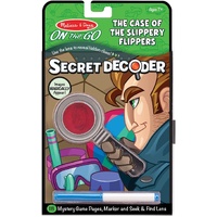 Melissa & Doug - On The Go - Secret Decoder - Case of the Slippery Flippers