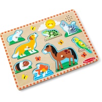 Melissa & Doug - Pets Sound Puzzle 8pc