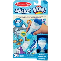 Melissa & Doug - Sticker WOW! Sticker Stamper & Activity Pad - Shark