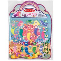 Melissa & Doug - Reusable Puffy Sticker Play Set - Mermaid
