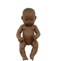 Miniland - Baby Doll African Boy 32cm