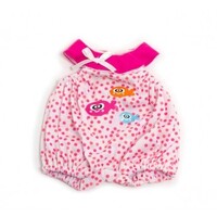 Miniland - 32cm Doll Clothing Set - Light Pink Polkadot Pyjamas