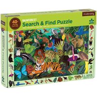 Mudpuppy - Search & Find Puzzle - Rainforest 64pc