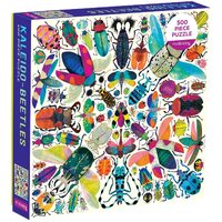 Mudpuppy  Kaleido Beetles Family Puzzle 500pc