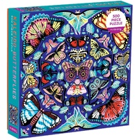 Mudpuppy - Kaleido Butterflies Family Puzzle 500pc