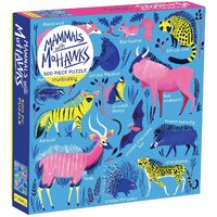 Mudpuppy - Mammals with Mohawks Puzzle 500pc