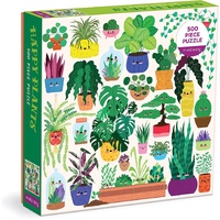 Mudpuppy - Happy Plants Family Puzzle 500pc