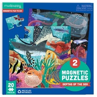 Mudpuppy - Depths of The Sea Magnetic Puzzle 20pc
