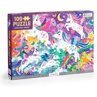 Mudpuppy - Unicorn Magic Puzzle 100pc