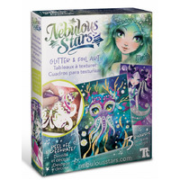 Nebulous Stars - Glitter & Foil Art 