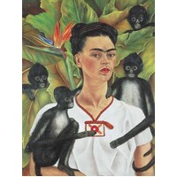 Piatnik - Kahlo, Self Portrait with Monkeys Puzzle 1000pc