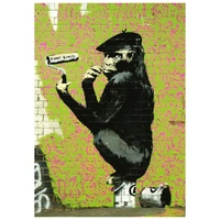 Piatnik - Banksy, Roller Chimp Puzzle 1000pc