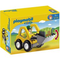 Playmobil - 1.2.3 Shovel Excavator 70125