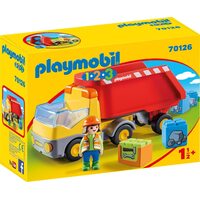 Playmobil - 1.2.3 Dump Truck 70126