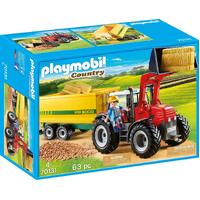 Playmobil - Tractor with Feed Trailer 70131
