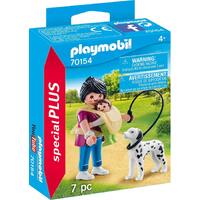 Playmobil - Mother with Baby and Dog 70154