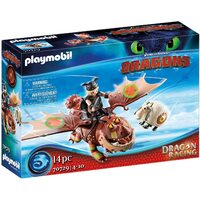 Playmobil - Dragon Racing: Fishlegs and Meatlug 70729