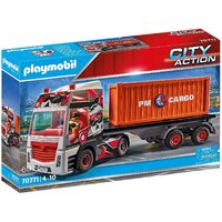 Playmobil - Truck with Cargo Container 70771
