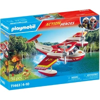 Playmobil - Firefighting Plane With Extinguishing Function 71463