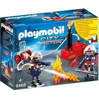 Playmobil - Firefighters with Water Pump 9468