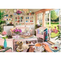 Ravensburger - My Haven The Tea House Puzzle 1000pc