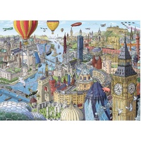 Ravensburger - Around the UK & Ireland Puzzle 1000pc