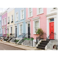 Ravensburger - Colourful London Townhouses Puzzle 500pc